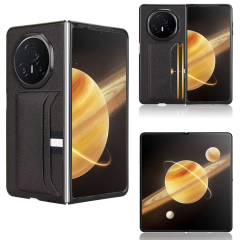 Microcase Honor Magic V3 Kartlıklı Deri Kaplama Kılıf-AL5120