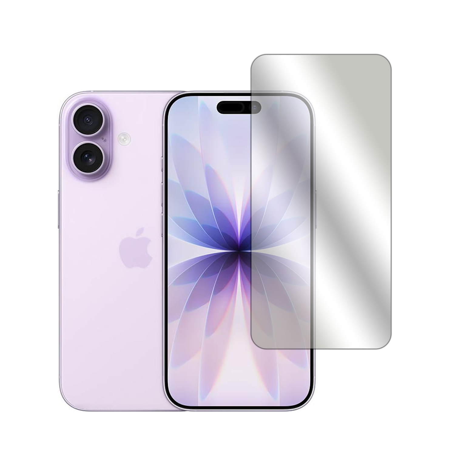 Microcase Iphone 17 Tam Kaplayan Çerçeveli Tempered Ekran Koruyucu -AL3276