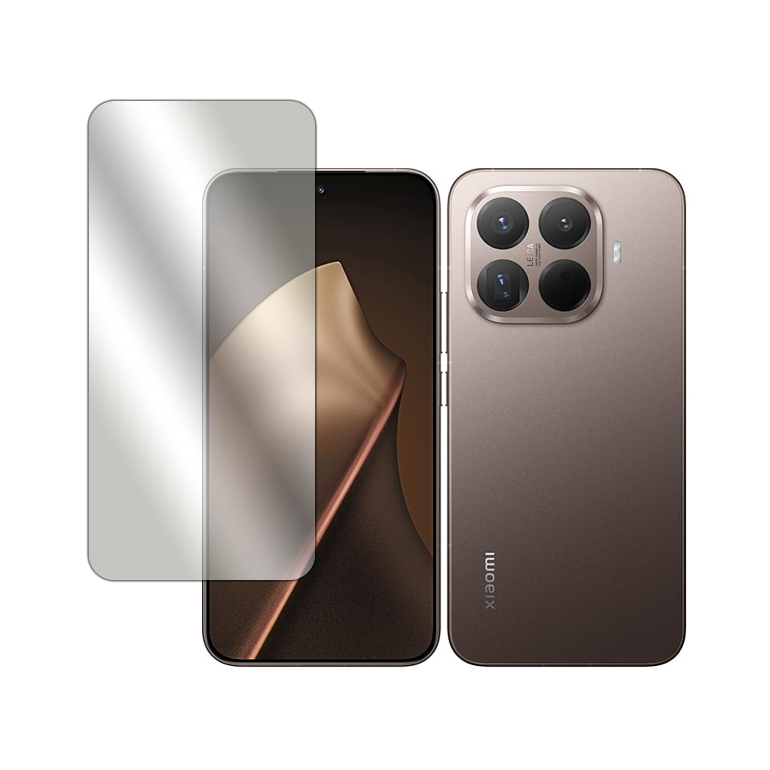 Microcase Xiaomi 15T Pro Tam Kaplayan Çerçeveli Tempered Ekran Koruyucu -AL3276