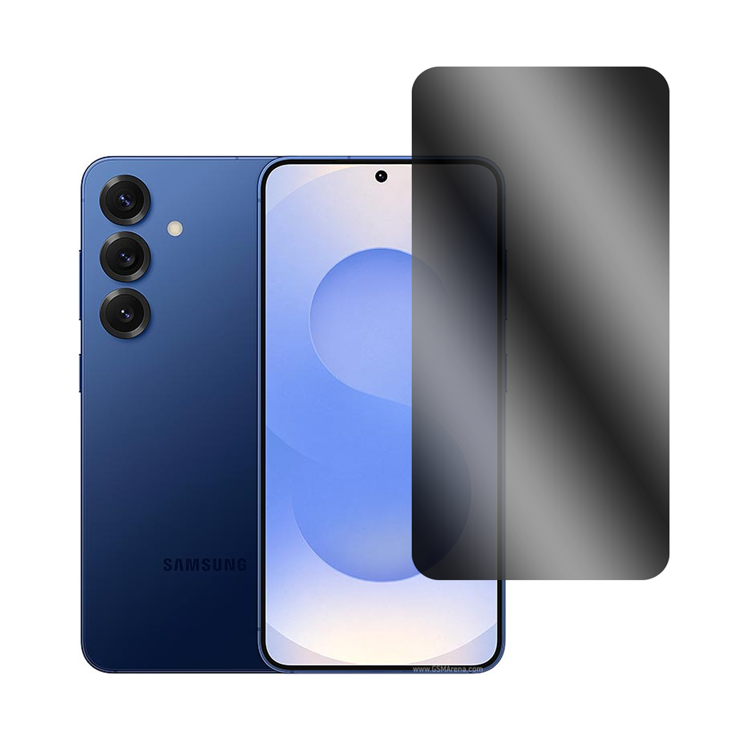 Microcase Samsung Galaxy S25 Privacy Gizlilik Filtreli Tam Kaplayan Tempered Cam-AL3125