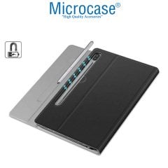 Microcase Samsung Galaxy Tab S7 Plus T970 T976 Tablet Bluetooth Klavyeli Standlı Kılıf - BKK1