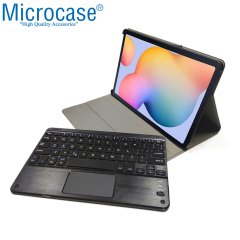 Microcase Samsung Galaxy Tab S6 Lite P610 10.4 inc Bluetooth Klavye + Touchpad Standlı Kılıf - BKK2