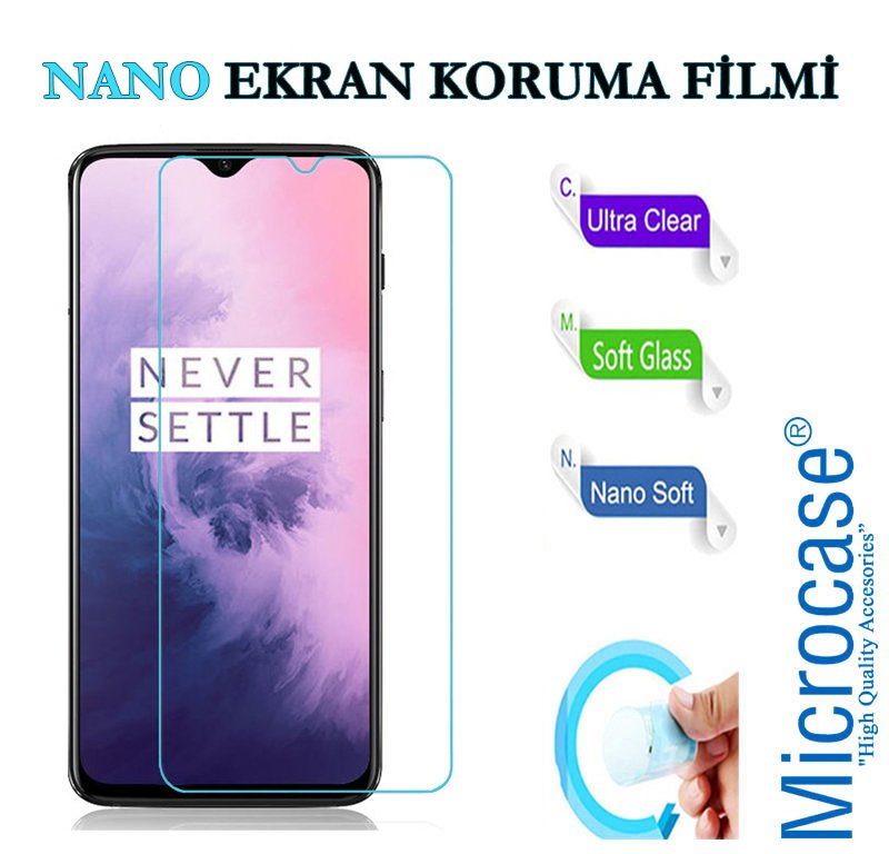 Microcase OnePlus 7 Nano Esnek Ekran Koruma Filmi