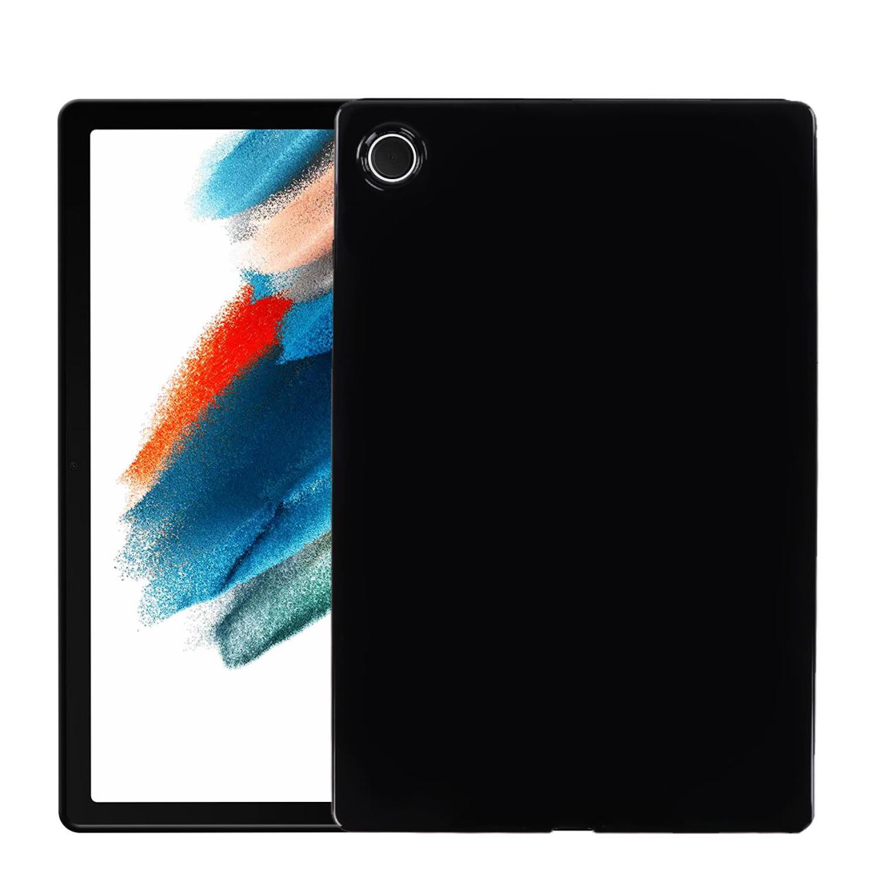 Microcase Samsung Galaxy Tab X200 10.5 2021 Silikon Kılıf - Siyah