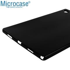 Microcase Samsung Galaxy Tab X200 10.5 2021 Silikon Kılıf - Siyah