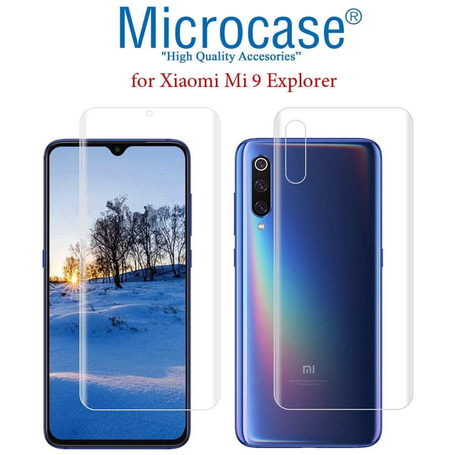 Xiaomi Mi 9 Explorer Full Ön Arka Kaplama Koruma Filmi