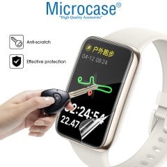 Microcase Xiaomi Mi Band 7 Pro TPU Ekran Koruma Filmi - Şeffaf