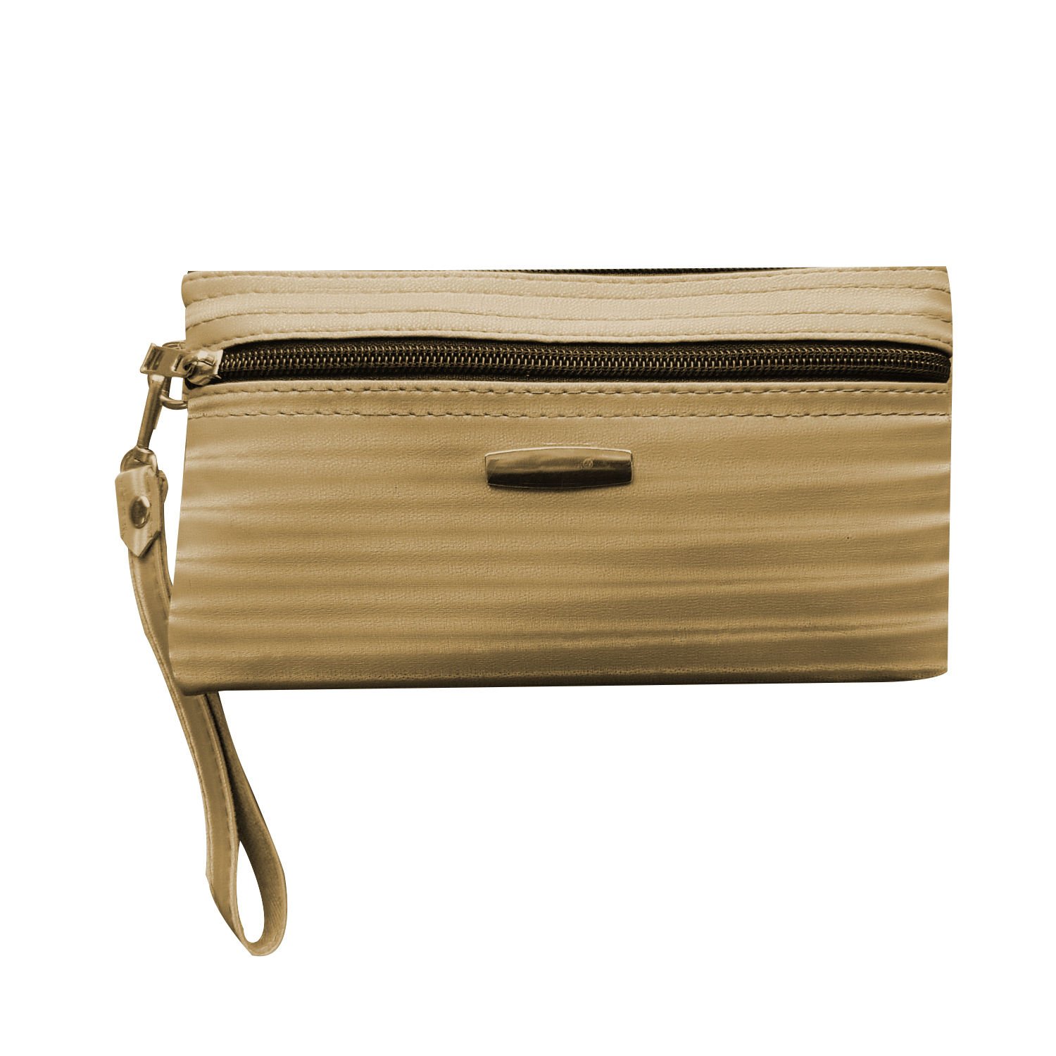 Microcase 3 Bölmeli Fermuarlı Bilek Askılıklı Saten Görünümlü Kadın Cüzdanı AL4497