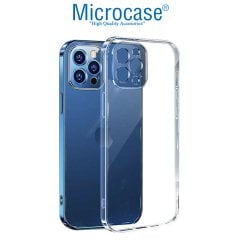 Microcase iPhone 13 Pro Max 0.2 mm Ultra İnce Soft Silikon Kılıf - Şeffaf