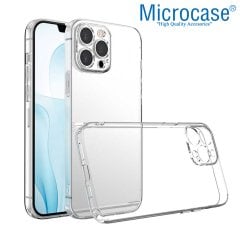 Microcase iPhone 13 Pro Max 0.2 mm Ultra İnce Soft Silikon Kılıf - Şeffaf