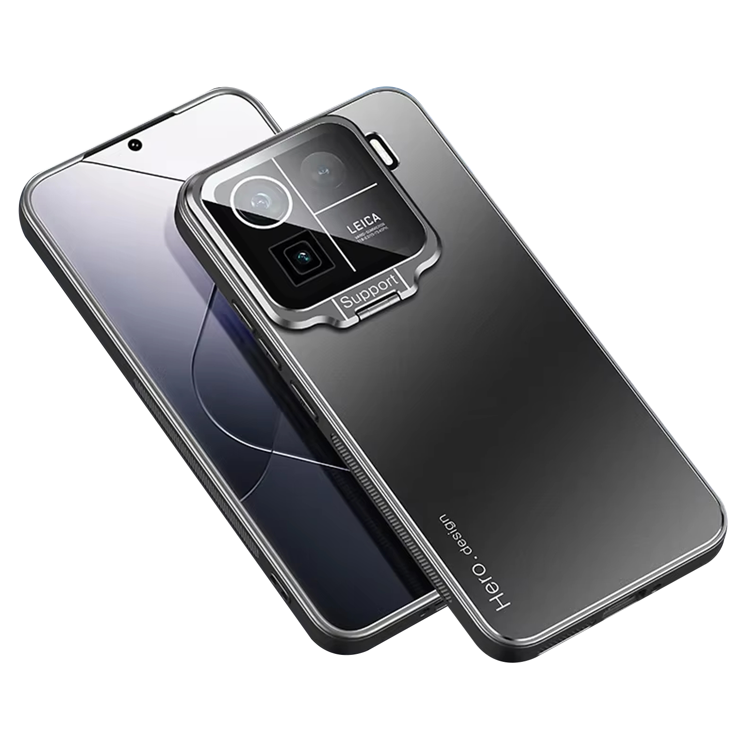 Microcase Xiaomi Mi 15 Pro ROME Serisi Kamera Koruma ve Standlı Kılıf AL4968