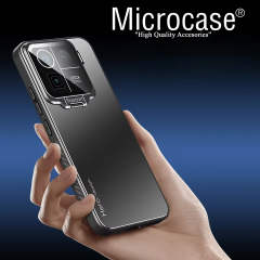 Microcase Xiaomi Mi 15 Pro ROME Serisi Kamera Koruma ve Standlı Kılıf AL4968