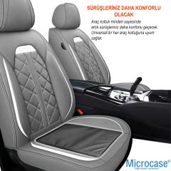 Microcase 3D Ortopedik Oto Araç Oyuncu Koltuk Minderi 1 Adet AL4337 Siyah