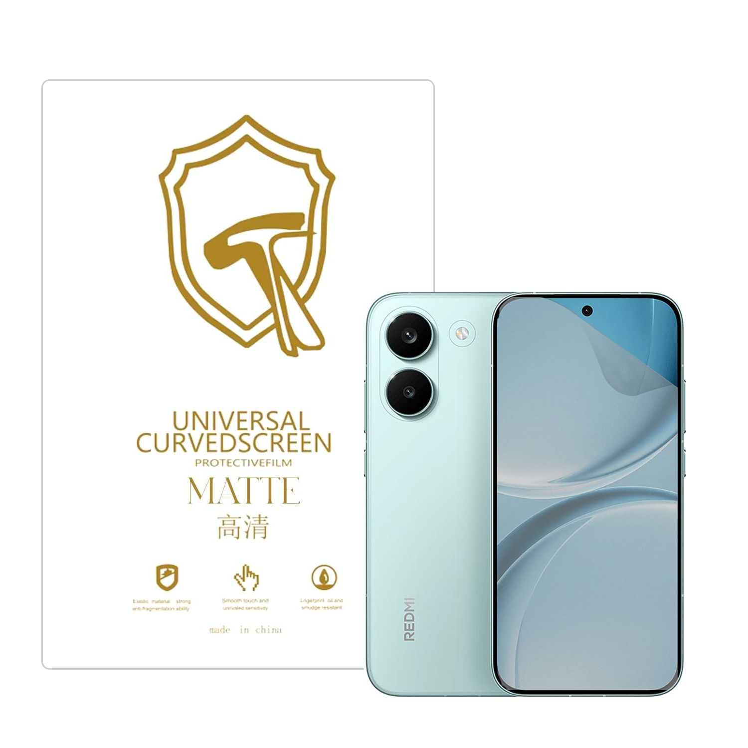 Microcase Xiaomi Redmi Turbo 5 ile Uyumlu Tpu Nano Mat Ekran Koruma Filmi EKM107