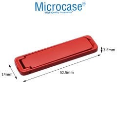 Microcase Telefonlar için Yapışkanlı Metal Katlanabilir Stand Parçası - AL4172
