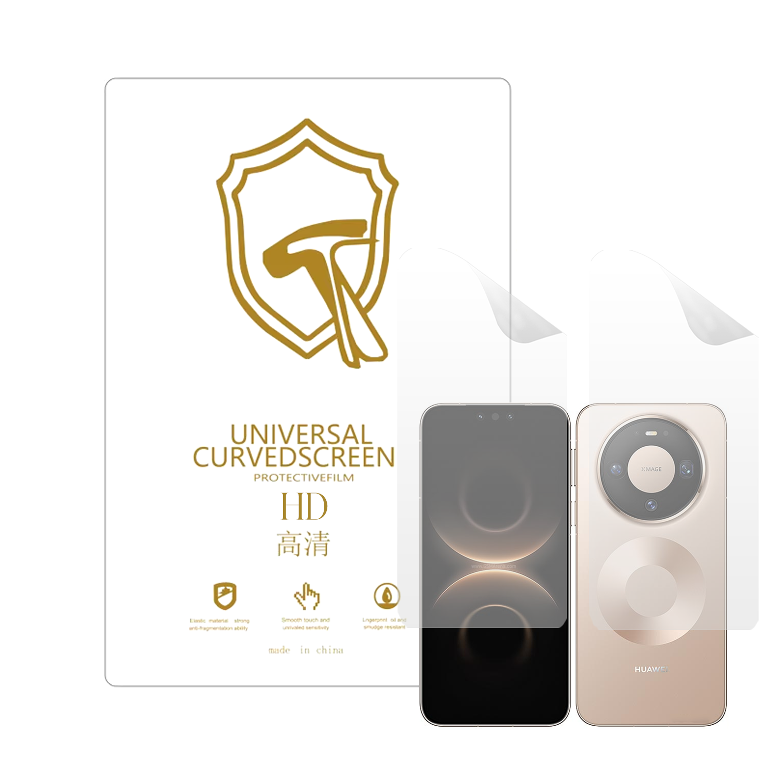 Microcase Huawei Mate 80 Pro ile Uyumlu Full Tpu Ön Arka Nano Koruma- EKM103