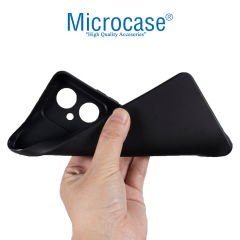 Microcase Huawei Nova 11 Elektrocase Serisi Silikon Kılıf - Siyah AL3340