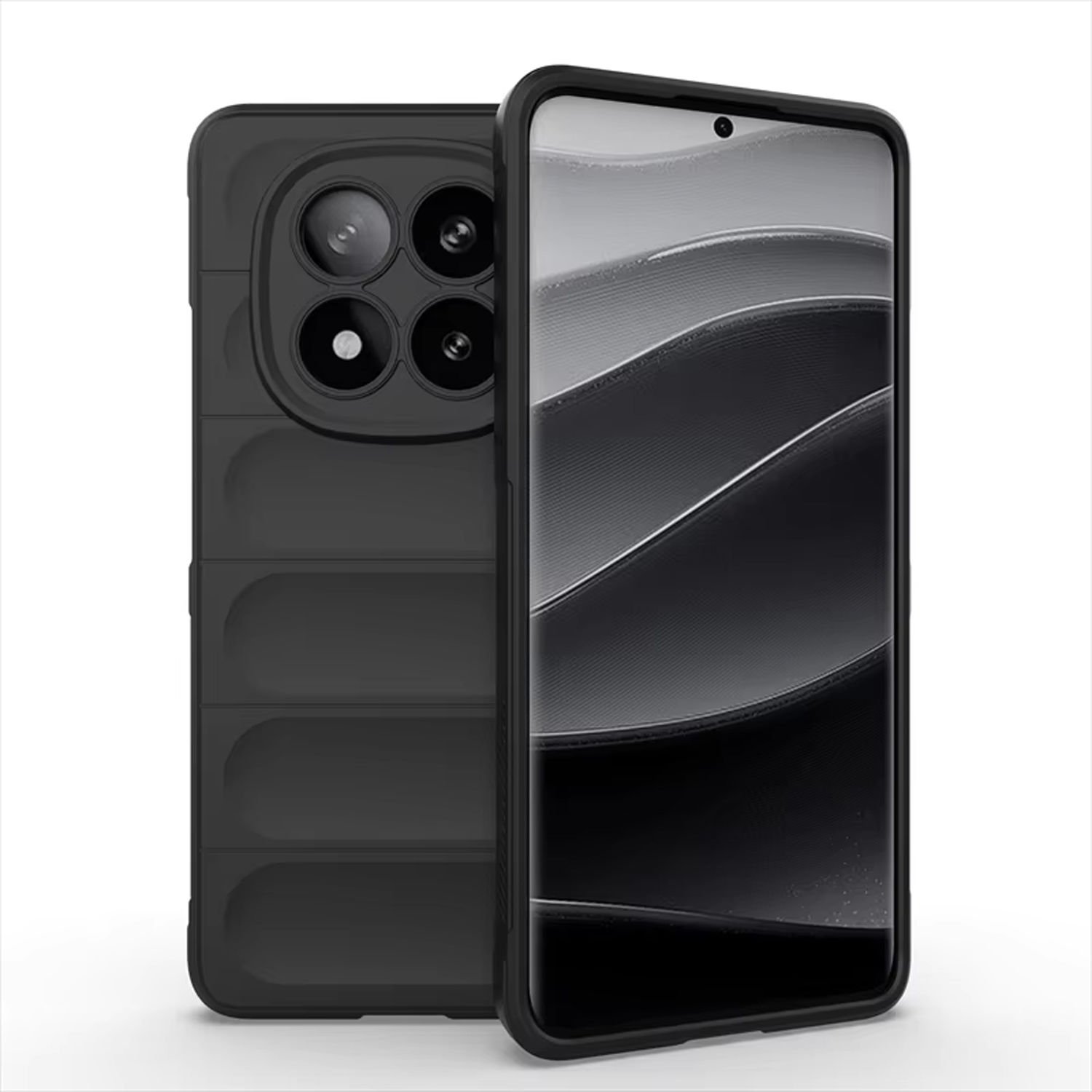 Microcase Xiaomi Poco X7/Redmi Note 14 Pro 5G Miami Serisi Darbeye Dayanıklı Silikon Kılıf  AL3420