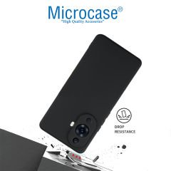 Microcase Huawei Nova 11 Pro Elektrocase Serisi Silikon Kılıf - Siyah AL3340