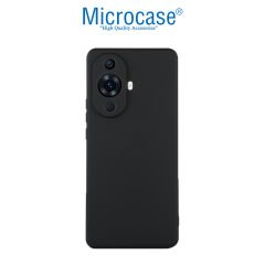 Microcase Huawei Nova 11 Pro Elektrocase Serisi Silikon Kılıf - Siyah AL3340