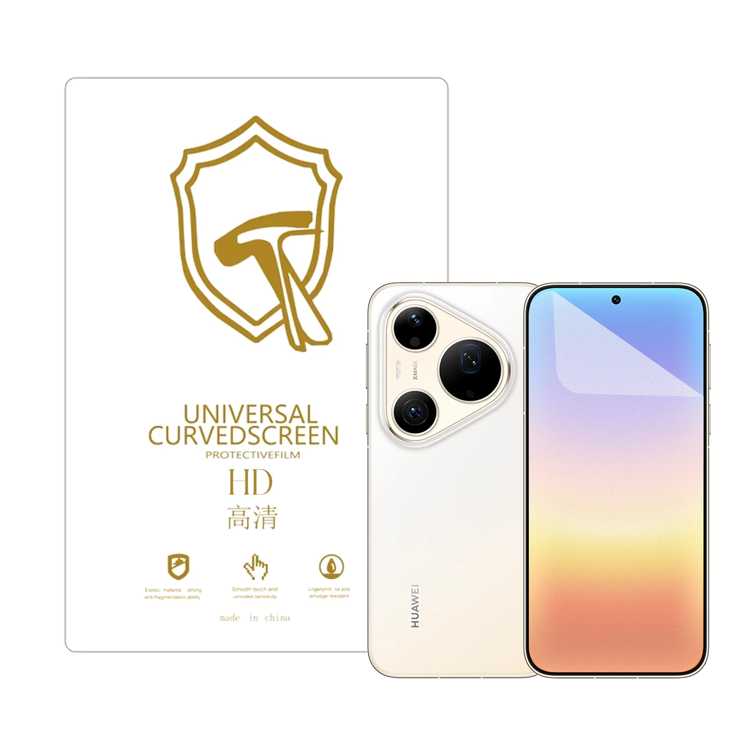 Microcase Huawei Pura 90S Pro Global ile Uyumlu Tpu Nano Mat Ekran Koruma Filmi EKM107