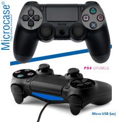 Microcase Wireless Kablosuz PS4 Oyun Kolu Joystick PC Uyumlu - AL3528
