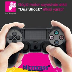 Microcase Wireless Kablosuz PS4 Oyun Kolu Joystick PC Uyumlu - AL3528