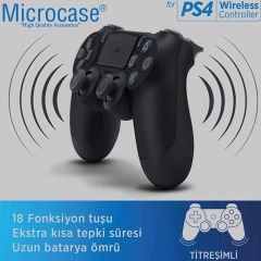 Microcase Wireless Kablosuz PS4 Oyun Kolu Joystick PC Uyumlu - AL3528