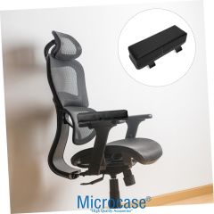 Microcase 3D Ortopedik Oto Araç Oyuncu Koltuk Kol Dayama Padi 2 Adet AL4338 Siyah