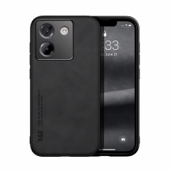 Microcase Xiaomi Redmi Poco M7 5G için Luxury Leather Series Deri Desenli Plastik Koruma Kılıf - AL8125
