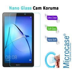 Microcase Huawei Mediapad T3 BG2-W09 7 inch WiFi içindir Nano Glass Cam Ekran Koruma (3G uymaz)