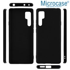 Microcase TCL 20 Pro Matte Serisi Silikon TPU Kılıf - Siyah
