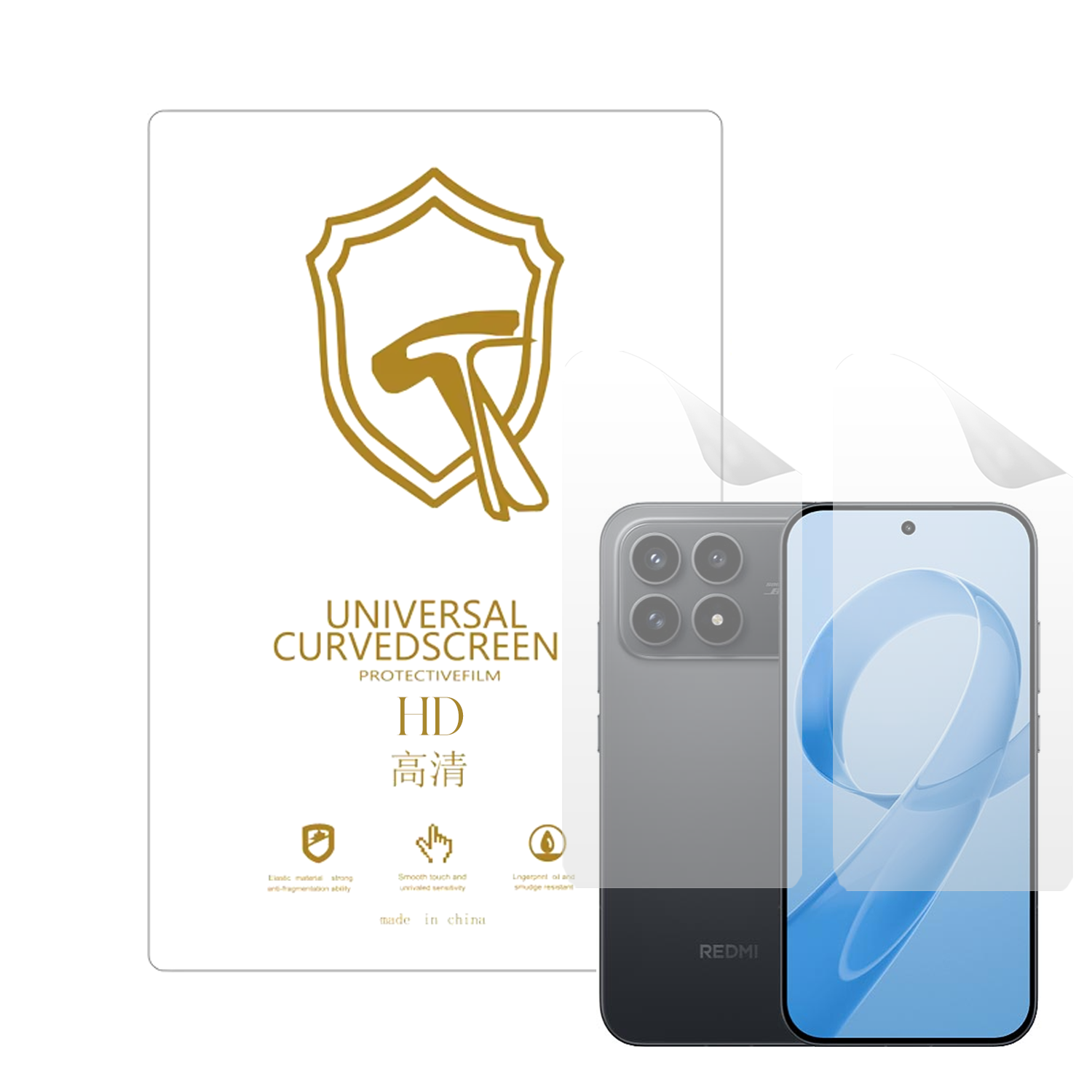 Microcase Xiaomi Poco F8 Ultra ile Uyumlu Full Tpu Ön Arka Nano Koruma- EKM103
