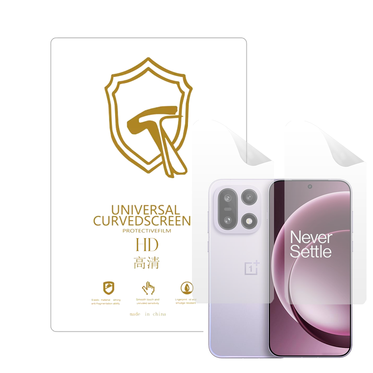 Microcase OnePlus 15 Global ile Uyumlu Full Tpu Ön Arka Nano Koruma- EKM103
