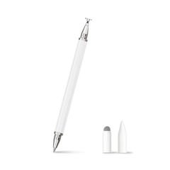 Microcase Universal Telefon  Tablet için   3in1 Disk Uçlu Stylus Dokunmatik  Çizim Yazma Kalemi-AL4763