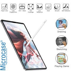 Microcase iPad 6.Nesil 9.7 2018 Paper Like Pencil Destekli Kağıt Hissi Veren Mat Ekran Koruyucu