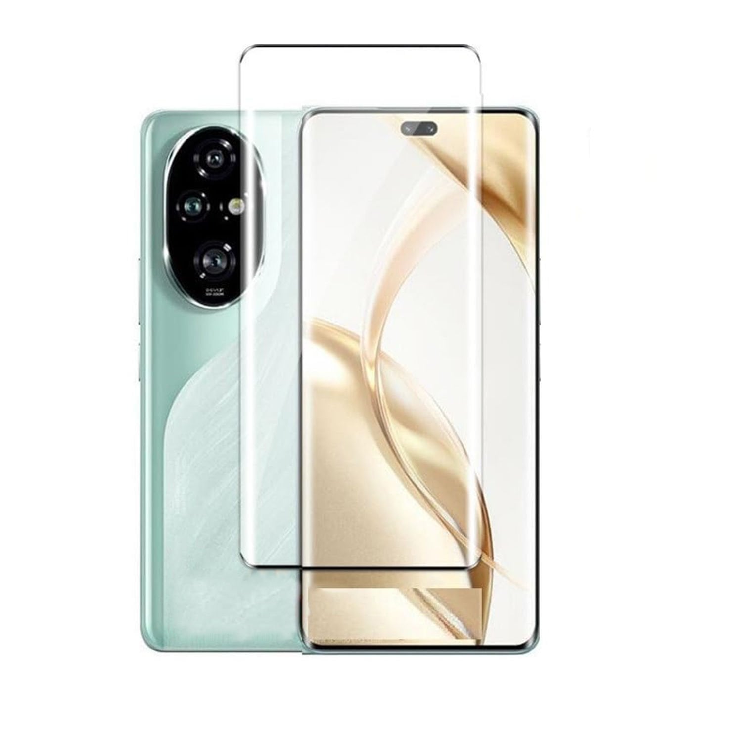 Microcase Honor 200 Pro  3D Curved Tam Kaplayan Kavisli Tempered Cam Ekran Koruyucu - AL3282