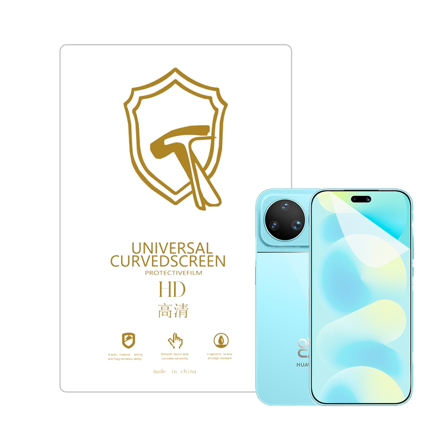 Microcase Huawei Nova 16 Pro ile Uyumlu Full Tpu Nano Ön Ekran Koruma Filmi - EKM101