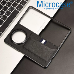 Microcase Honor Magic V3 Kartlıklı Deri Kaplama Kılıf-AL5120