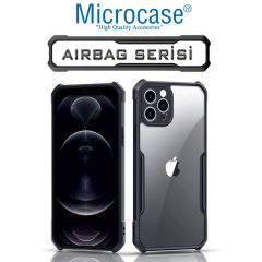 Microcase iPhone 12 Pro Max Airbag Serisi Darbeye Dayanıklı Köşe Korumalı Kılıf
