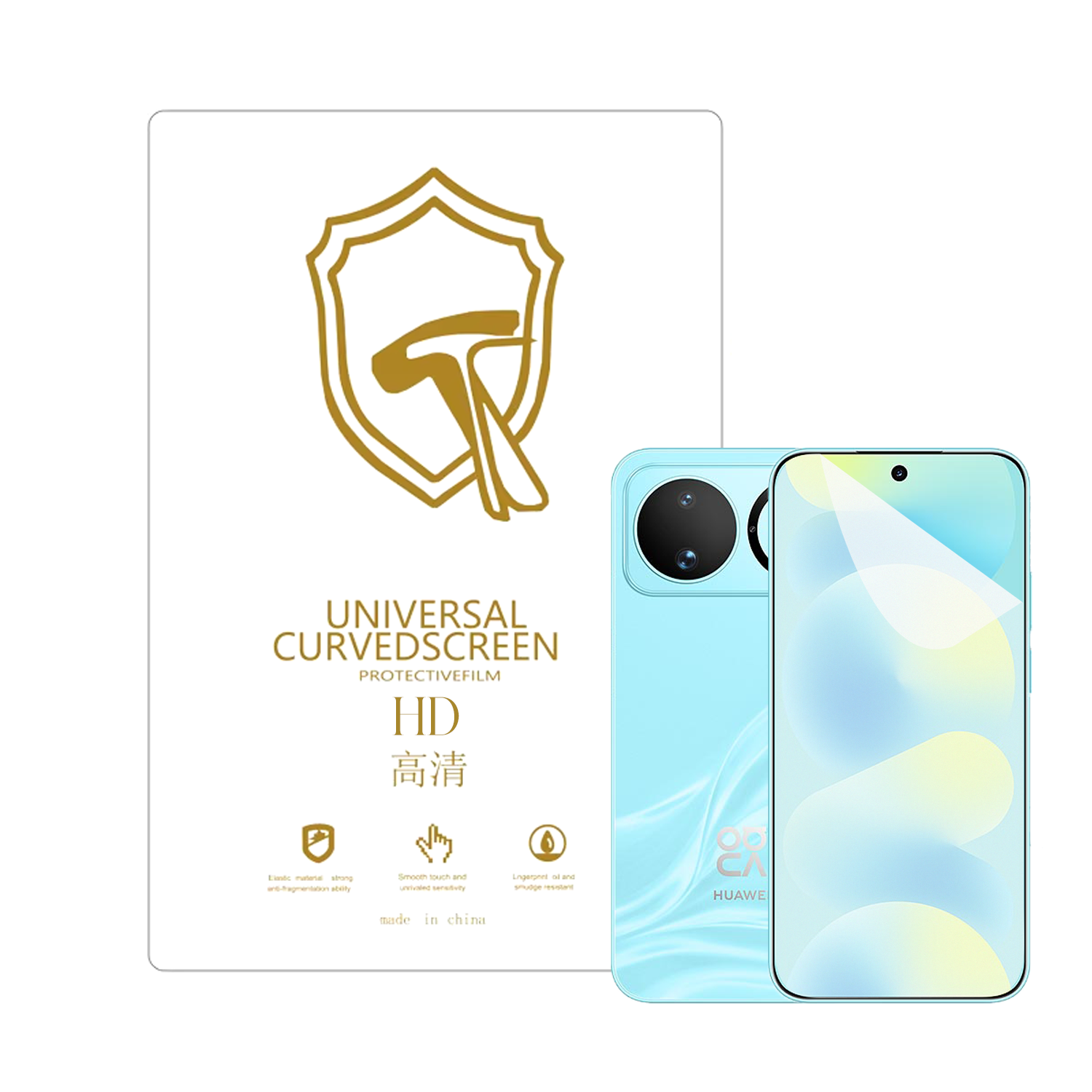 Microcase Huawei Nova 16 ile Uyumlu Full Tpu Nano Ön Ekran Koruma Filmi - EKM101