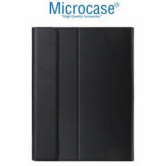 Microcase Samsung Galaxy Tab A9 Plus SM-X210 11 inch Tablet ile Uyumlu Sleeve Serisi Mıknatıs Kapak Standlı Kılıf - Siyah AL3319