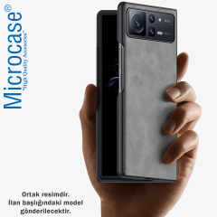 Microcase Tecno Phantom V Fold2 Deri Kaplama Kılıf-AL5121
