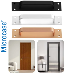 Microcase Alüminyum Dış Mekan İç Mekan Kapıları Çekmece Dolap Kapı Kulpu 2 Adet AL5370