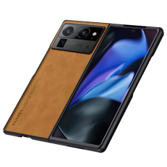 Microcase Tecno Phantom V Fold2 Deri Kaplama Kılıf-AL5121