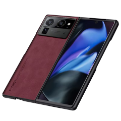 Microcase Tecno Phantom V Fold2 Deri Kaplama Kılıf-AL5121