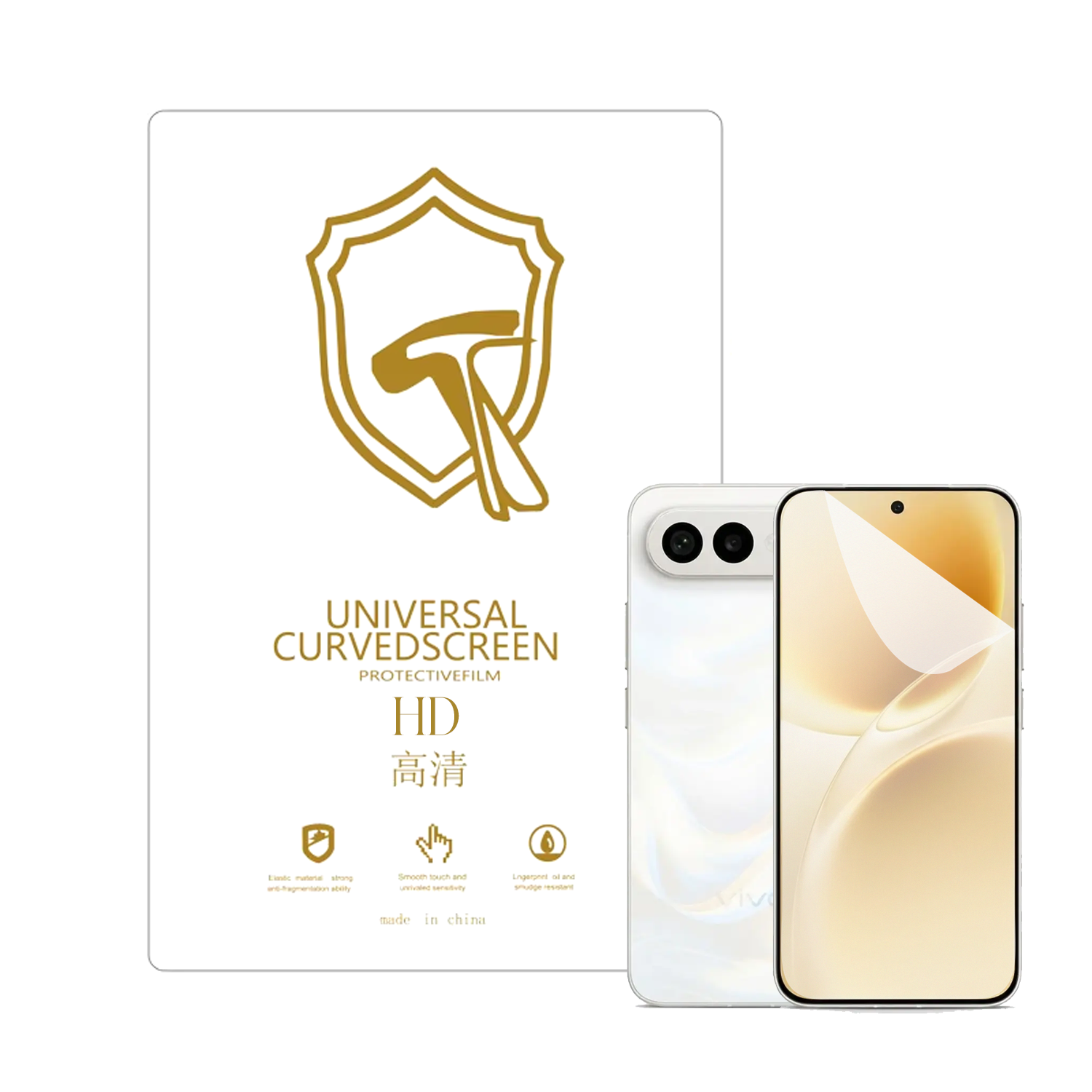 Microcase Vivo x300 Fe  ile Uyumlu Full Tpu Nano Ön Ekran Koruma Filmi - EKM101