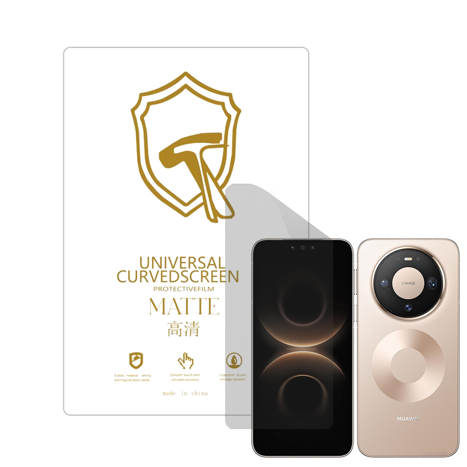 Microcase Huawei Mate 80 Pro ile Uyumlu Tpu Nano Mat Ekran Koruma Filmi EKM107