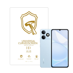 Microcase Realme Note 80 ile Uyumlu Full Tpu Nano Ön Ekran Koruma Filmi - EKM101