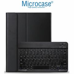 Microcase Samsung Tab A9 Plus SM-X210 11 inch Tablet Bluetooth Klavyeli Standlı Kılıf - BKK4